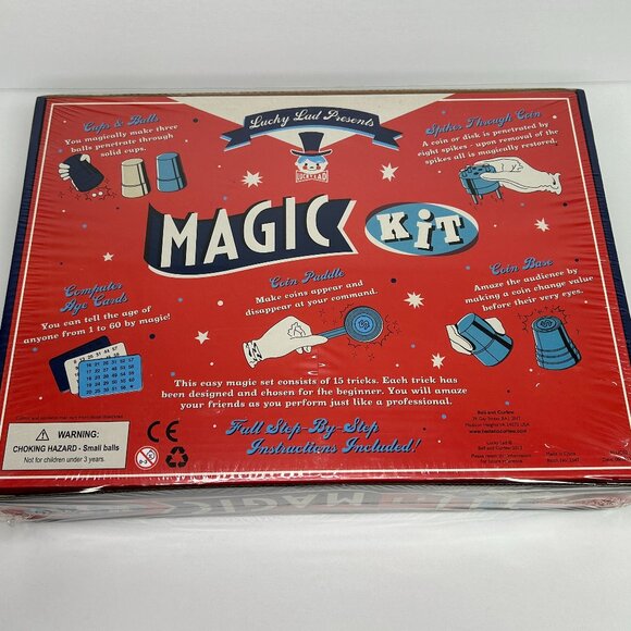 Magic Kit by Lucky Lad 15 Amazing Tricks - Picture 2 of 2